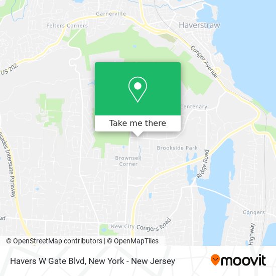 Havers W Gate Blvd map