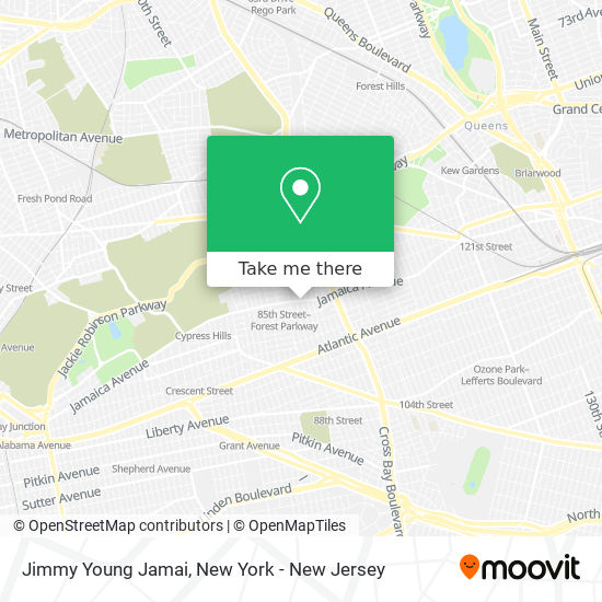 Jimmy Young Jamai map