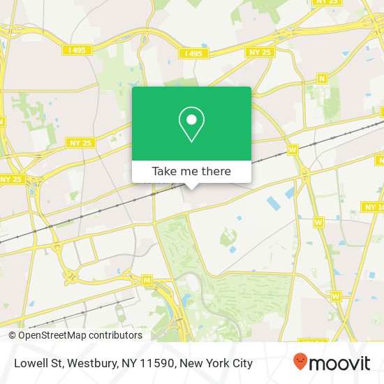 Lowell St, Westbury, NY 11590 map