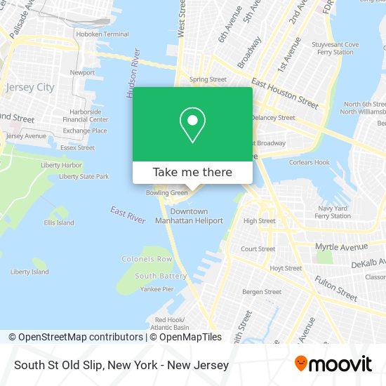 South St Old Slip map