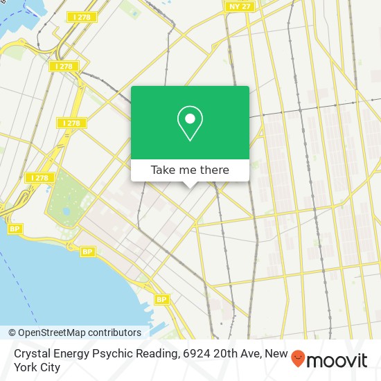 Crystal Energy Psychic Reading, 6924 20th Ave map