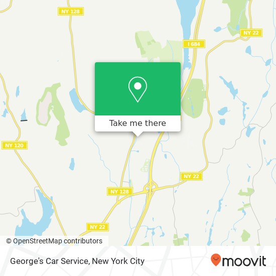 George's Car Service map