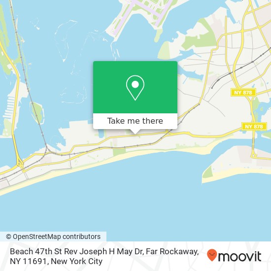 Beach 47th St Rev Joseph H May Dr, Far Rockaway, NY 11691 map