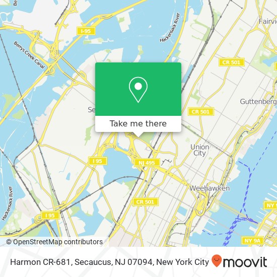 Harmon CR-681, Secaucus, NJ 07094 map