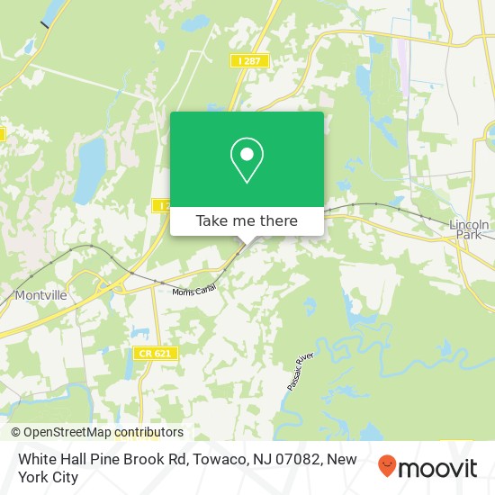 White Hall Pine Brook Rd, Towaco, NJ 07082 map