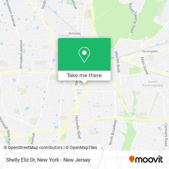 Shelly Eliz Dr map