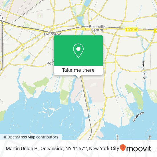 Mapa de Martin Union Pl, Oceanside, NY 11572