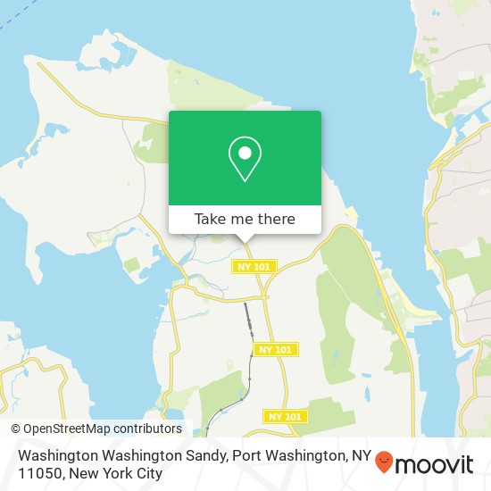 Washington Washington Sandy, Port Washington, NY 11050 map