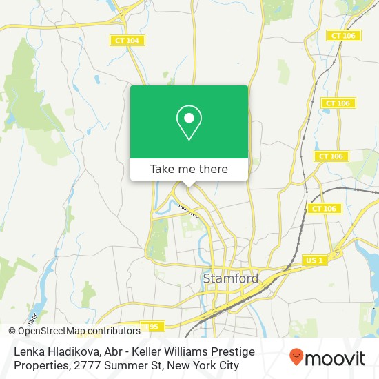 Mapa de Lenka Hladikova, Abr - Keller Williams Prestige Properties, 2777 Summer St