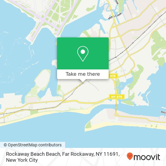 Rockaway Beach Beach, Far Rockaway, NY 11691 map