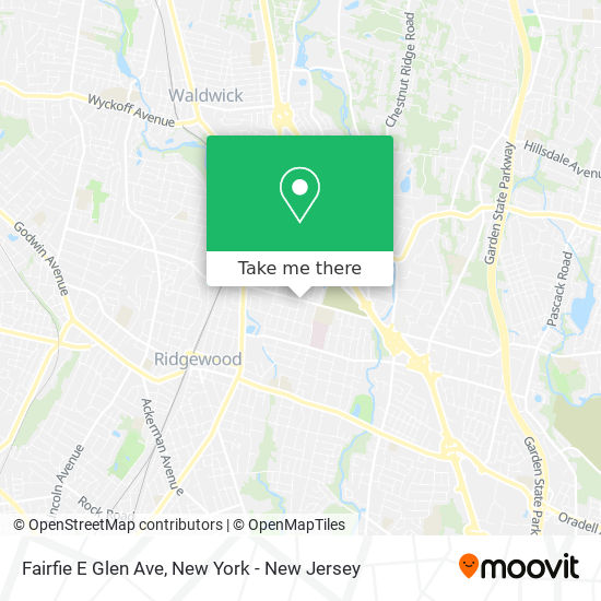 Fairfie E Glen Ave map