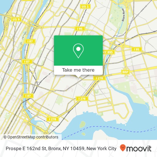 Prospe E 162nd St, Bronx, NY 10459 map