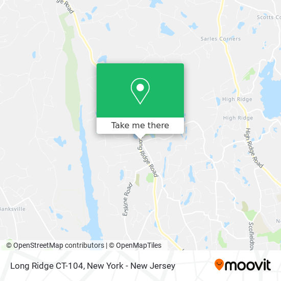 Mapa de Long Ridge CT-104