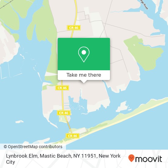 Lynbrook Elm, Mastic Beach, NY 11951 map