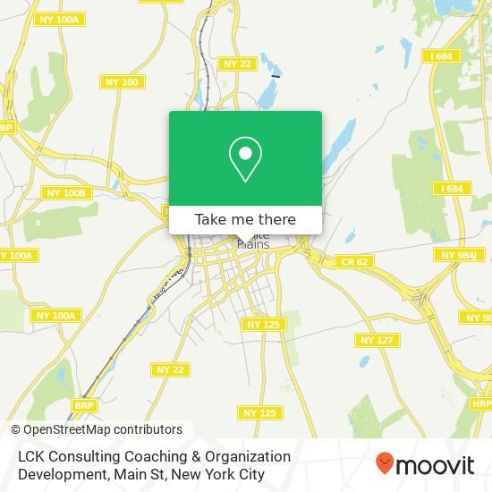 LCK Consulting Coaching & Organization Development, Main St map
