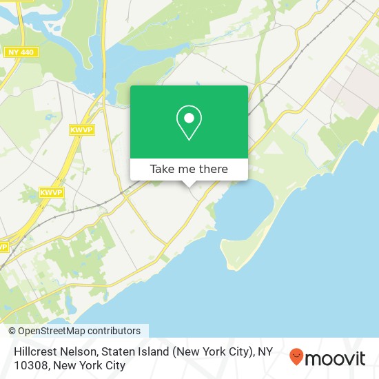 Hillcrest Nelson, Staten Island (New York City), NY 10308 map