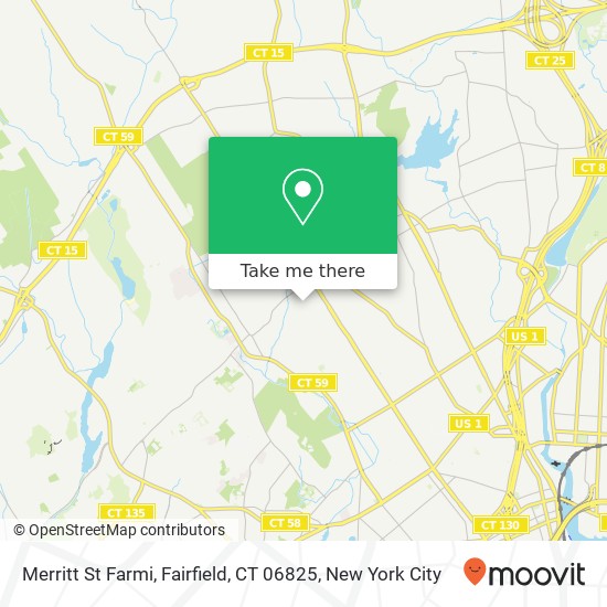 Merritt St Farmi, Fairfield, CT 06825 map