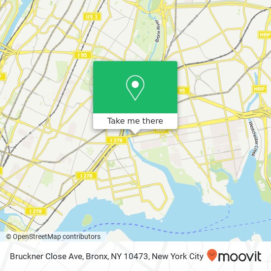 Bruckner Close Ave, Bronx, NY 10473 map