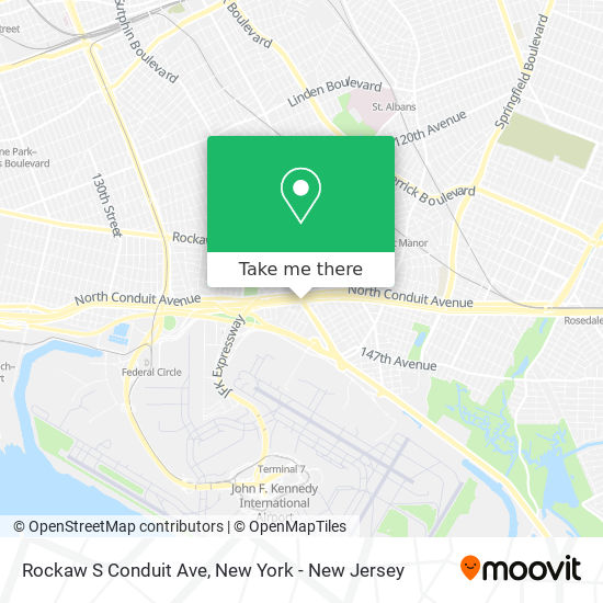 Rockaw S Conduit Ave map