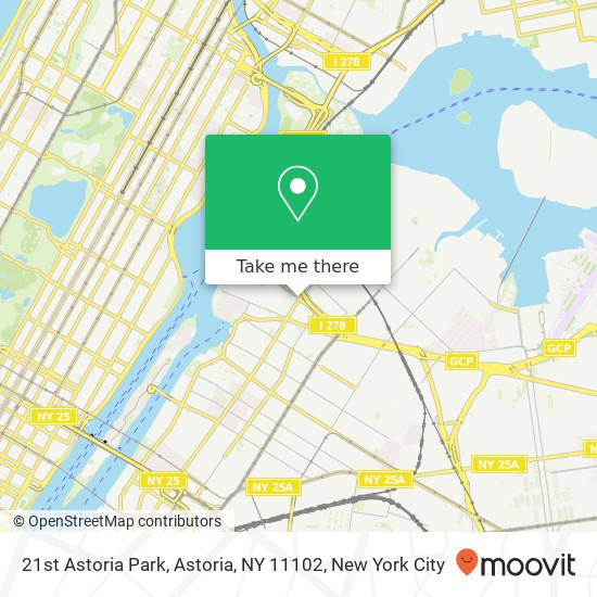 Mapa de 21st Astoria Park, Astoria, NY 11102