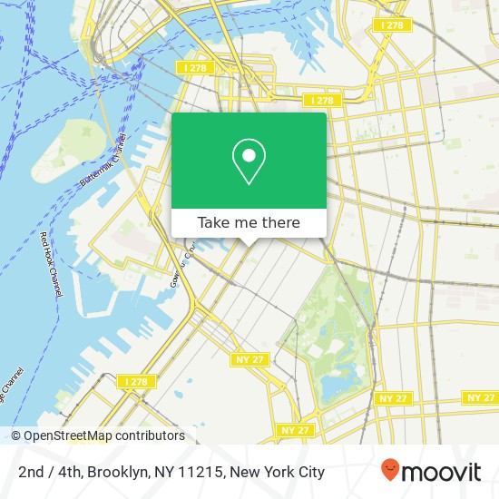 2nd / 4th, Brooklyn, NY 11215 map