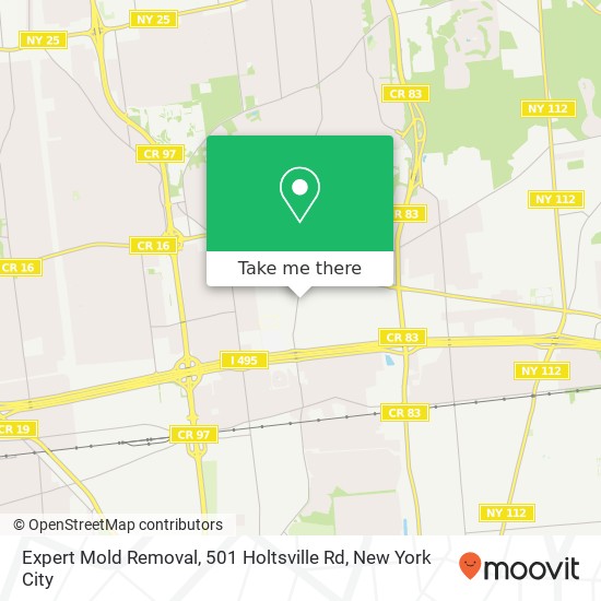 Expert Mold Removal, 501 Holtsville Rd map