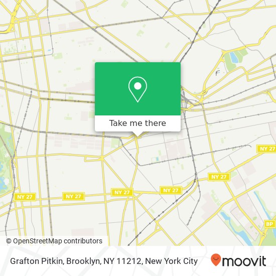 Grafton Pitkin, Brooklyn, NY 11212 map