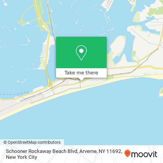 Schooner Rockaway Beach Blvd, Arverne, NY 11692 map