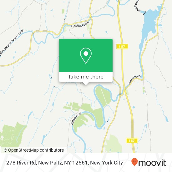 278 River Rd, New Paltz, NY 12561 map