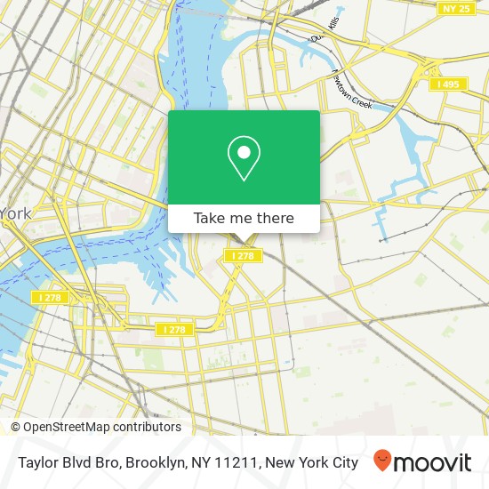 Taylor Blvd Bro, Brooklyn, NY 11211 map