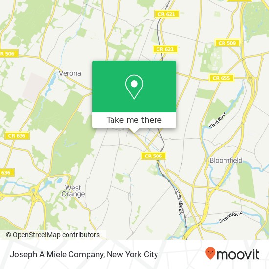 Joseph A Miele Company map