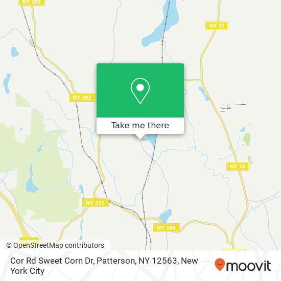 Cor Rd Sweet Corn Dr, Patterson, NY 12563 map