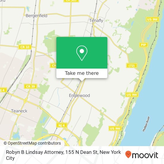 Robyn B Lindsay Attorney, 155 N Dean St map