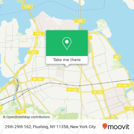 Mapa de 29th 29th 162, Flushing, NY 11358