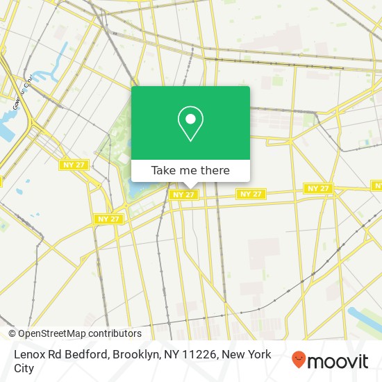 Lenox Rd Bedford, Brooklyn, NY 11226 map
