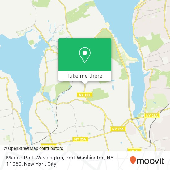 Mapa de Marino Port Washington, Port Washington, NY 11050