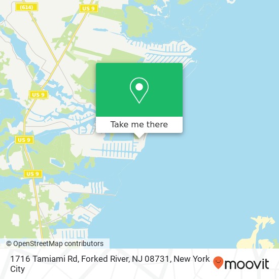 1716 Tamiami Rd, Forked River, NJ 08731 map