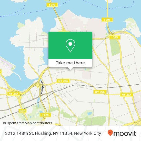 Mapa de 3212 148th St, Flushing, NY 11354