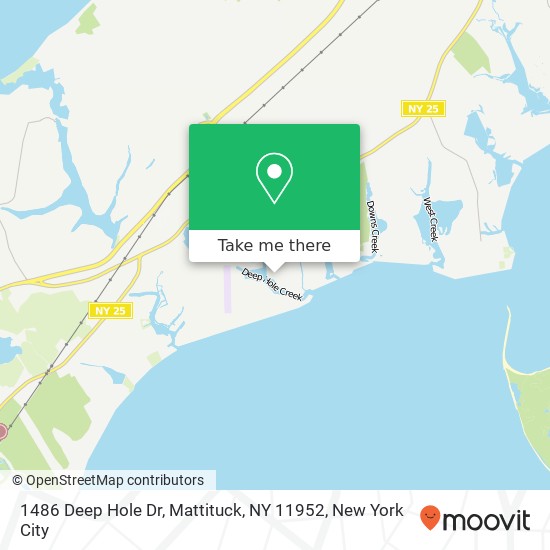 1486 Deep Hole Dr, Mattituck, NY 11952 map