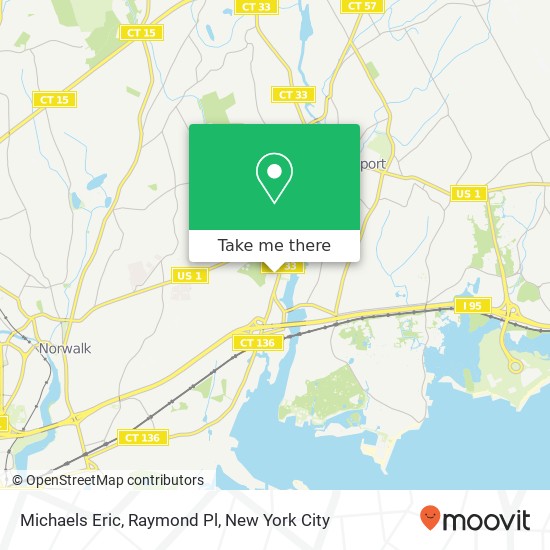 Mapa de Michaels Eric, Raymond Pl