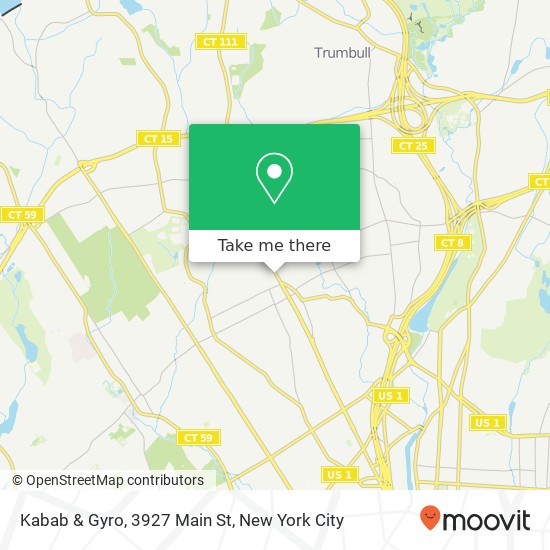 Kabab & Gyro, 3927 Main St map