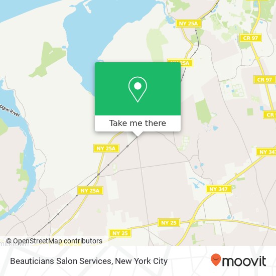 Beauticians Salon Services map