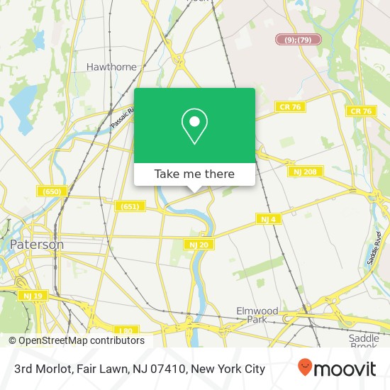 3rd Morlot, Fair Lawn, NJ 07410 map