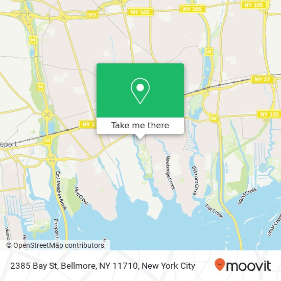 2385 Bay St, Bellmore, NY 11710 map