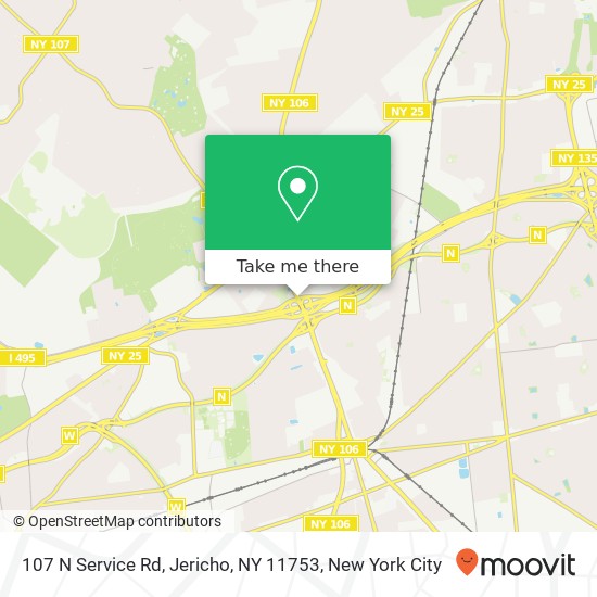 107 N Service Rd, Jericho, NY 11753 map