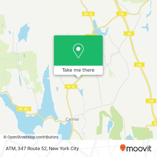 ATM, 347 Route 52 map