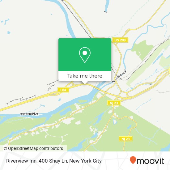 Riverview Inn, 400 Shay Ln map