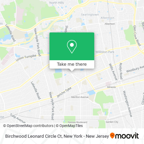 Mapa de Birchwood Leonard Circle Ct