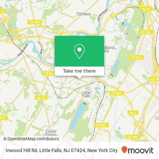Inwood Hill Rd, Little Falls, NJ 07424 map