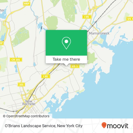 Mapa de O'Brians Landscape Service